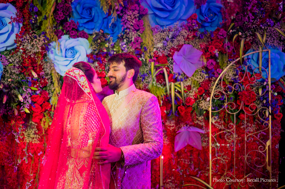 Flowers, smoke bombs and a beautiful tropical setting set the perfect mood for Shreya and Dikshit’s Thailand wedding