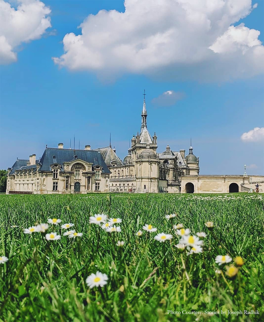 Chateau de Chantilly in France