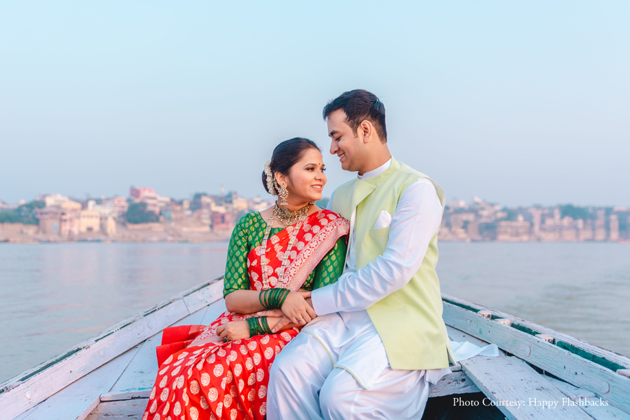 Suhali and Harsh’s Pre-Wedding Photo Shoot in Banaras Evokes the Essence Of Love!