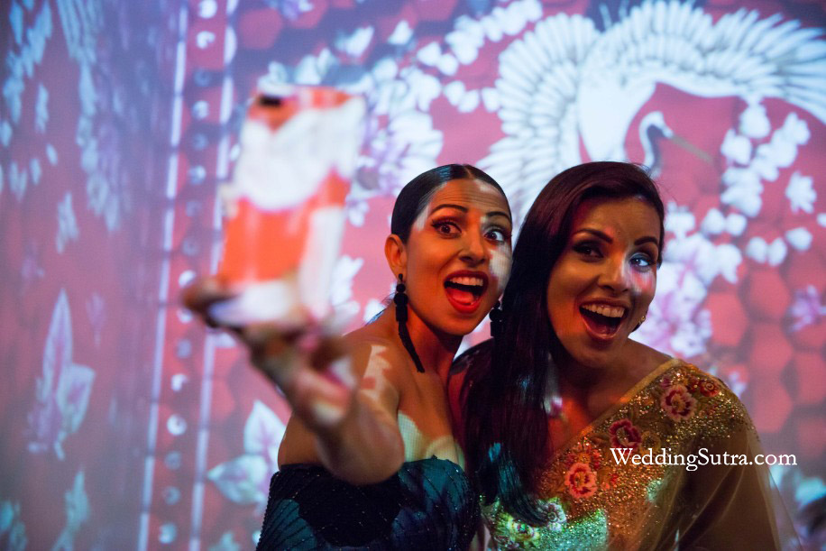 Models Candice Pinto and Deepti Gujral at WeddingSutra Influencer Awards 2018