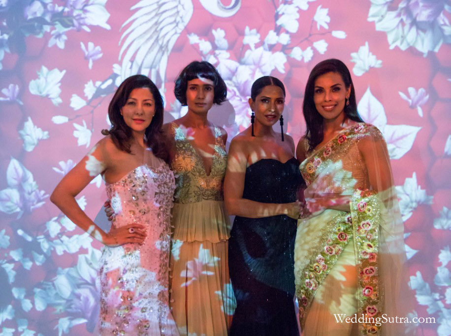Aditi Govitrikar, Rikee Chatterjee, Candice Pinto and Deepti Gujral at WeddingSutra Influencer Awards 2018