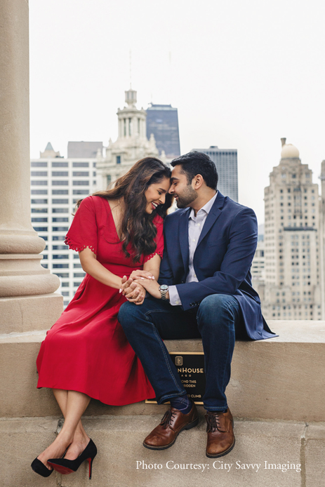 A Dreamy Rooftop Proposal In Chicago