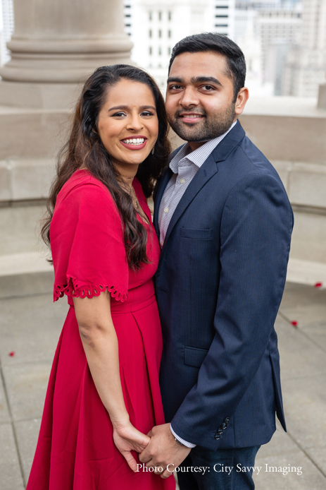 A Dreamy Rooftop Proposal In Chicago