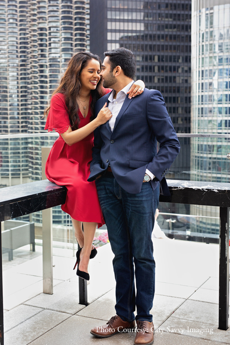 A Dreamy Rooftop Proposal In Chicago